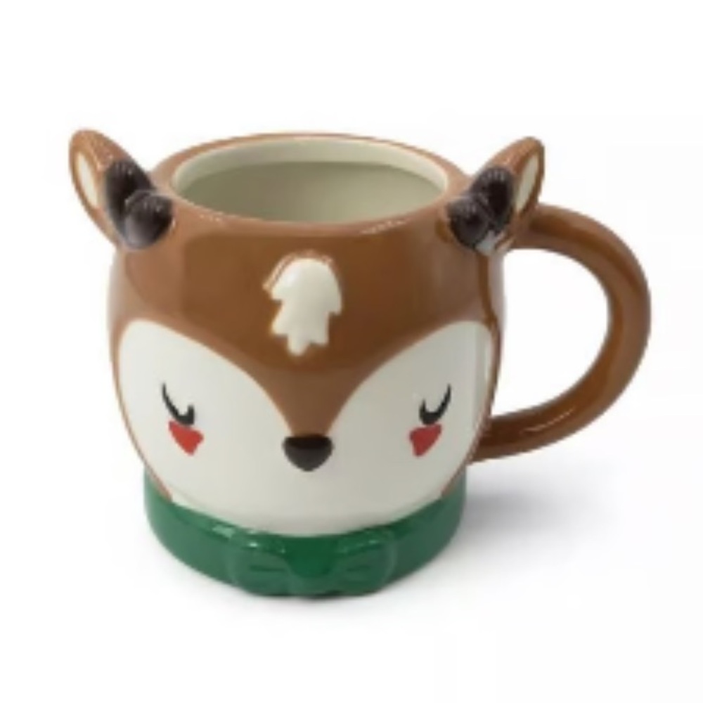 🆕 Target Cozy Reindeer Mug Coffee Cup, Ceramic Mug Christmas Holiday Decor - Picture 5 of 12
